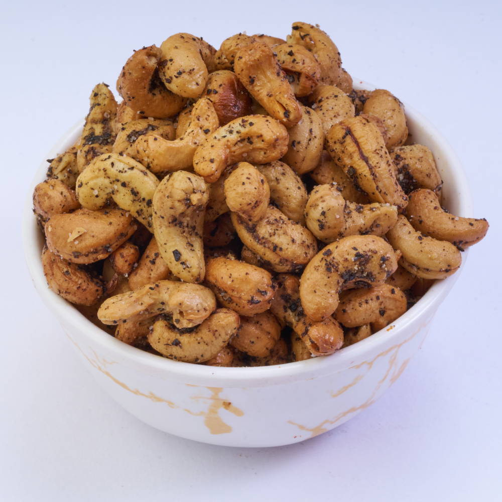 Pepper fried cashews